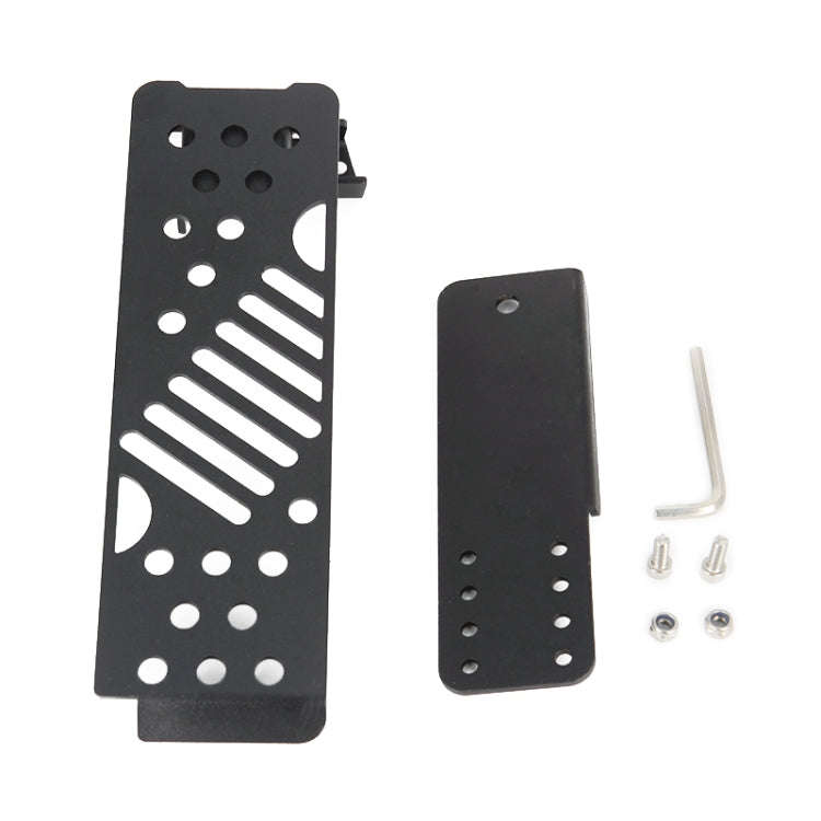 Car Modification Straight Metal Left Foot Rest Pedal for Jeep Wrangler JL 2018-2019