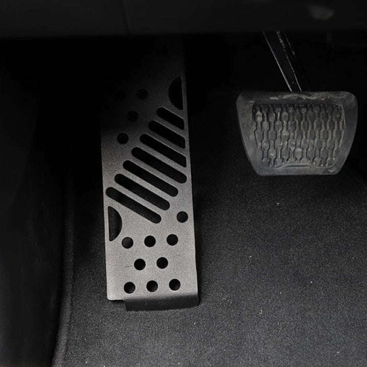 Car Modification Straight Metal Left Foot Rest Pedal for Jeep Wrangler JL 2018-2019