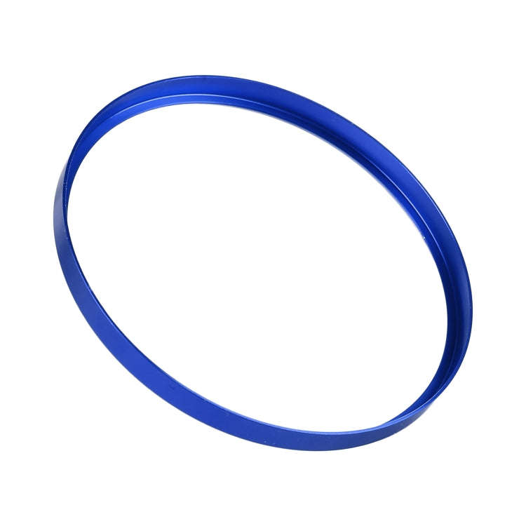 Car Headlight Switch Decorative Ring for Volkswagen Golf (Blue)