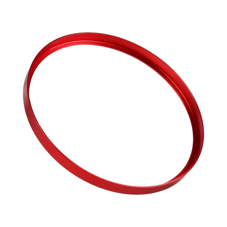 Car Headlight Switch Decorative Ring for Volkswagen Golf (Red)