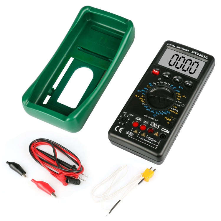 DUOYI DY2201C Car High-precision Digital Multi-function Maintenance Automatic Universal Meter