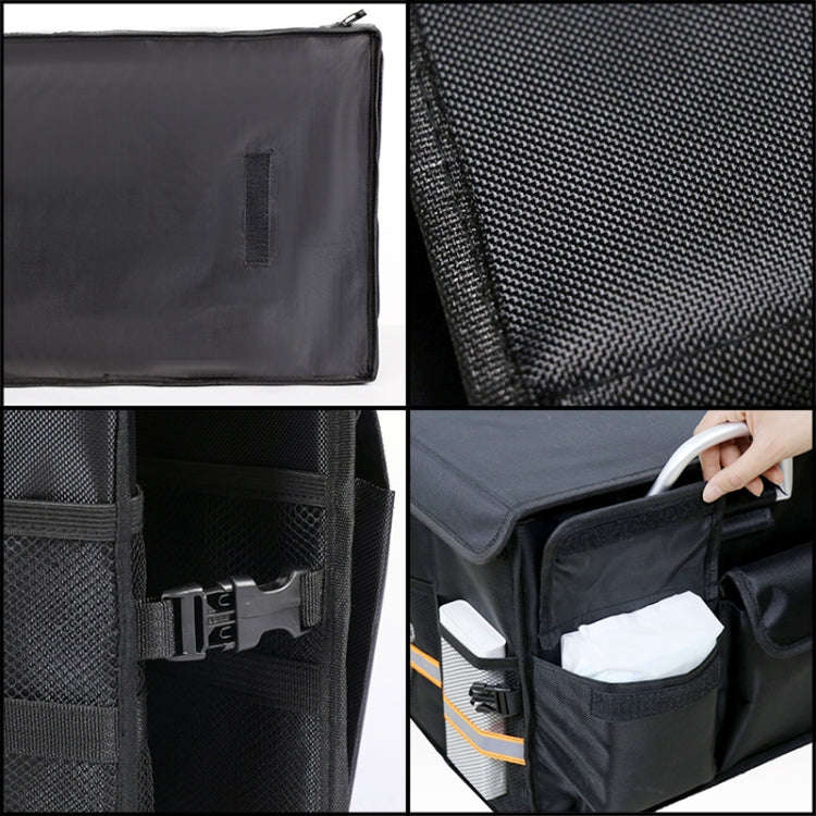 Car Trunk Foldable Storage Box, Capacity: 66L (Grey)
