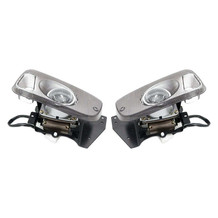 1 Pair Car Modified Front Fog Light for Honda Civic 1992-1995 (White Light)