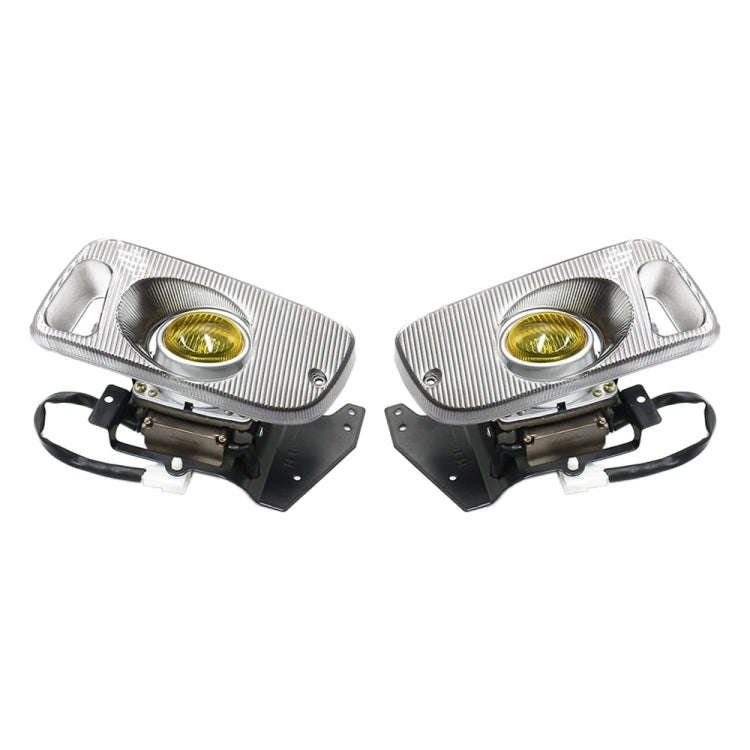 1 Pair Car Modified Front Fog Light for Honda Civic 1992-1995 (Yellow Light)