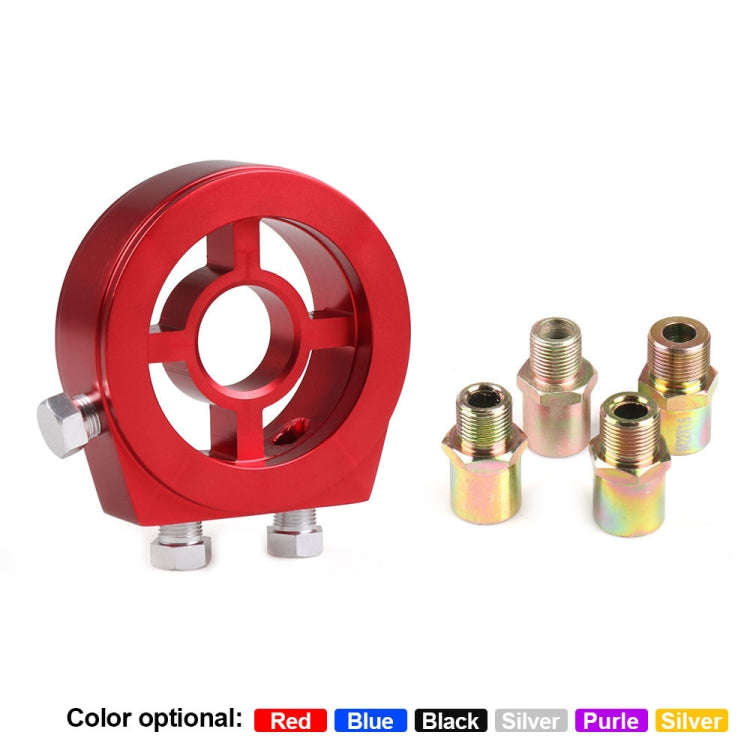 Car Modification Oil Temperature and Oil Pressure Gauge Adapter (Blue)