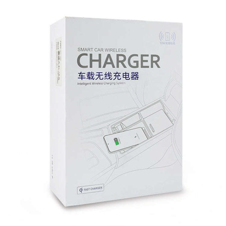 HFC-1051 Car Qi Standard Wireless Charger 15W / 10W Quick Charging for Audi Q5L 2018-2022, Left D...