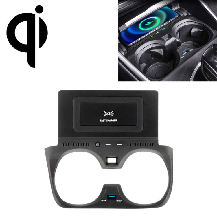 HFC-1013 Car Qi Standard Wireless Charger 10W Quick Charging for BMW 3 Series 2020-2022, Left Dri...
