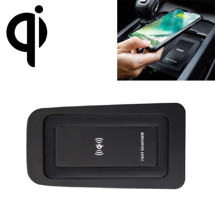 HFC-1010 Car Qi Standard Wireless Charger 10W Quick Charging for Volvo S60 2020-2022, Left and Ri...