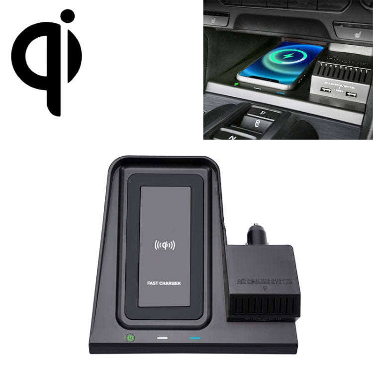 HFC-1002 Car Qi Standard Wireless Charger 10W Quick Charging for Honda Avancier / URV 2017-2020, ...