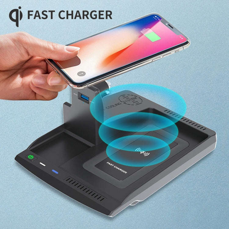 HFC-1006 Car Qi Standard Wireless Charger 10W Quick Charging for Honda Inspire 2018-2022, Left Dr...