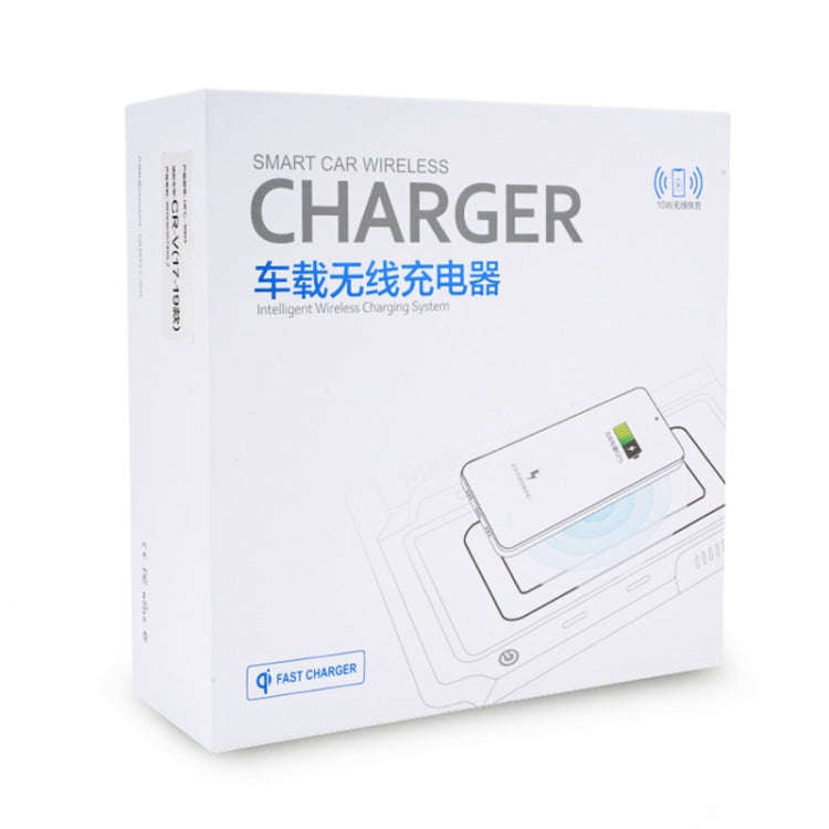 HFC-1006 Car Qi Standard Wireless Charger 10W Quick Charging for Honda Inspire 2018-2022, Left Dr...