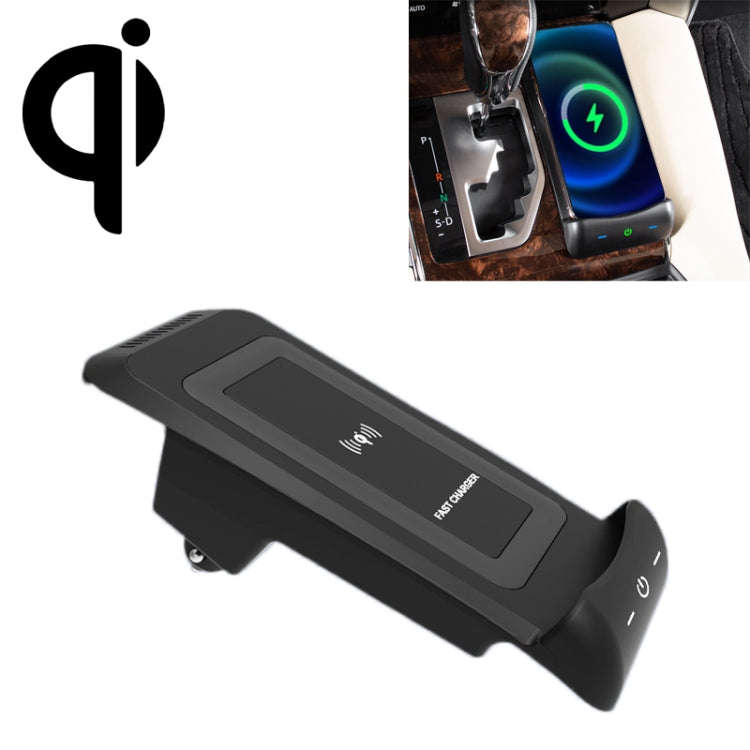 HFC-1063 Car Qi Standard Wireless Charger 10W Quick Charging for Toyota Alphard 2015-2021, Left D...