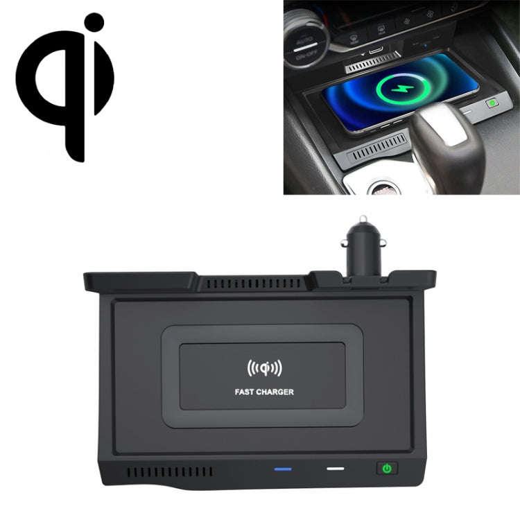 HFC-1040 Car Qi Standard Wireless Charger 10W Quick Charging for Nissan Teana 2019-2021, Left Dri...