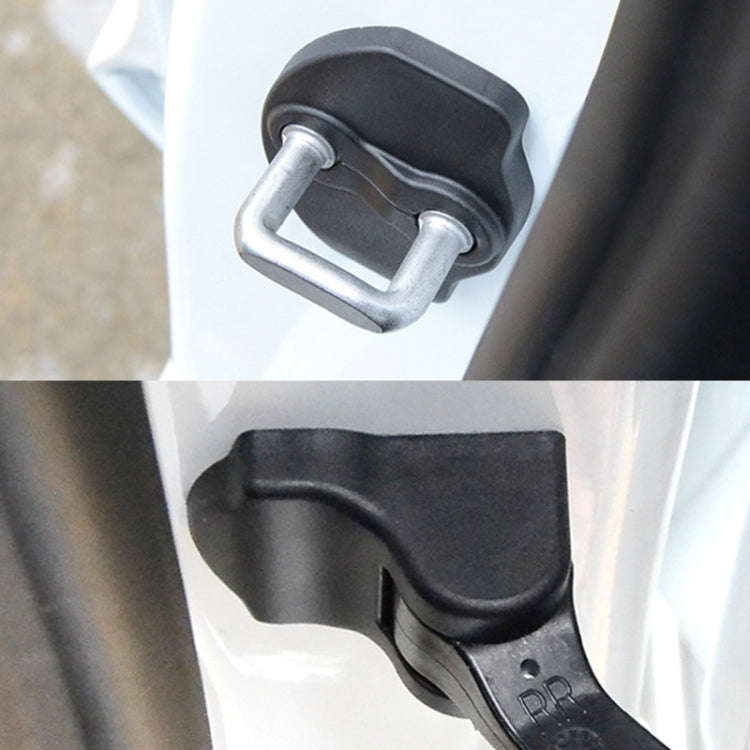 Car Door Lock Cover + Limiter Cover for Tesla Model Y
