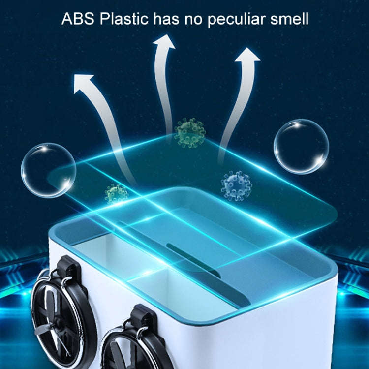 Car Multifunctional Storage Box Water Cup Holder (Grey)
