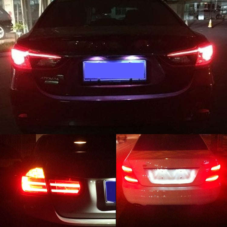 4 in 1 1157 DC12V 0.6W 9LEDs SMD-3528 Car Brake Light (Red Light)