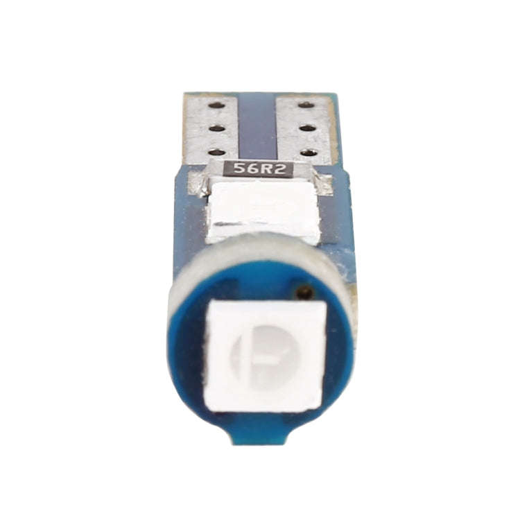 10 in 1 Car T5 0.2W DC12V Instrument Panel LED Decorative Light(Blue Light)