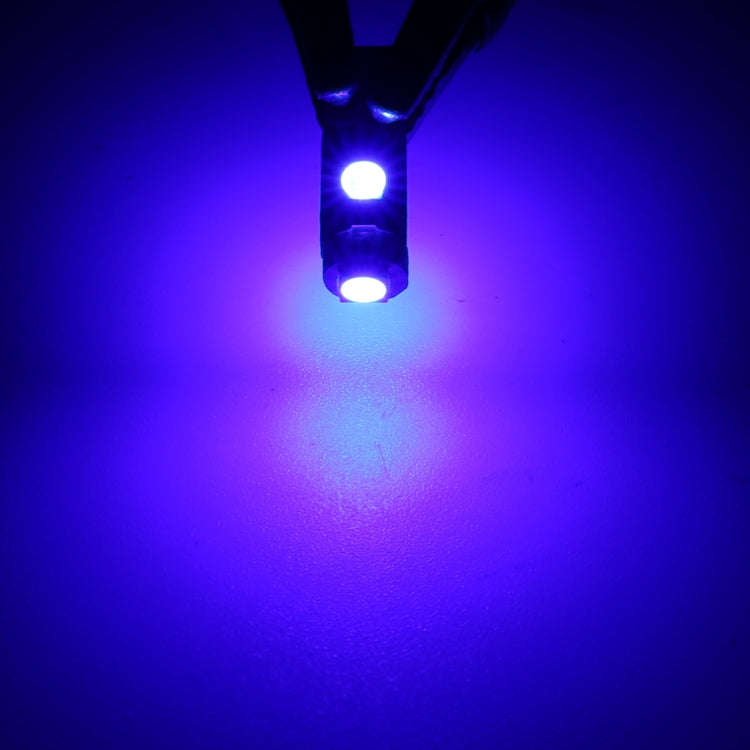 10 in 1 Car T5 0.2W DC12V Instrument Panel LED Decorative Light(Blue Light)