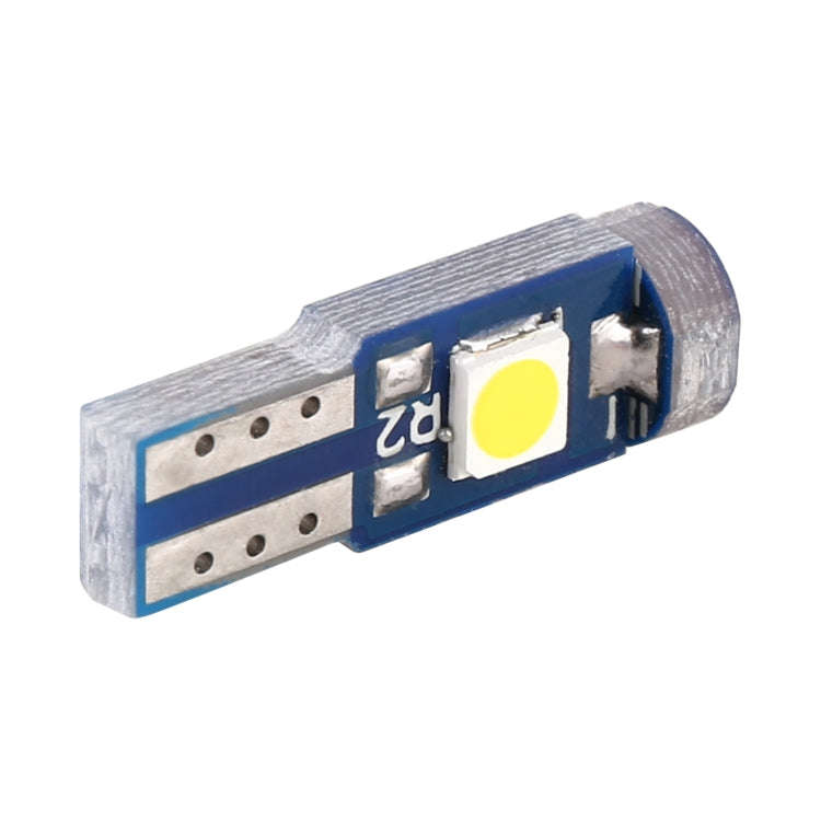 10 in 1 Car T5 0.2W DC12V Instrument Panel LED Decorative Light(White Light)