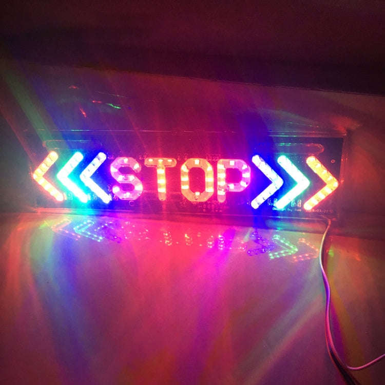 Motorcycle 12V LED Brake Light Super Bright with Turn Warning Light