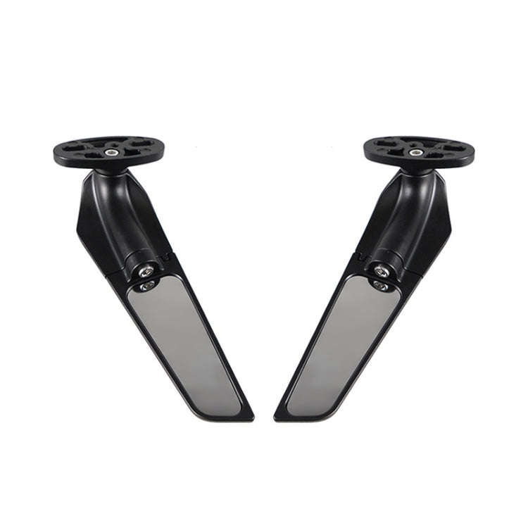 1 Pair Motorcycle Modified Wind Wing Adjustable Rotating Rearview Mirror