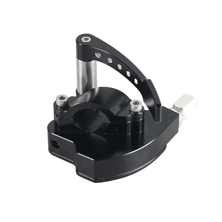 Motorcycles 7/8 Thumb Throttle Assembly Pull (Silver)