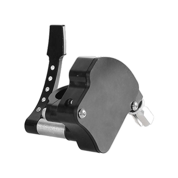Motorcycles 7/8 Thumb Throttle Assembly Pull (Silver)