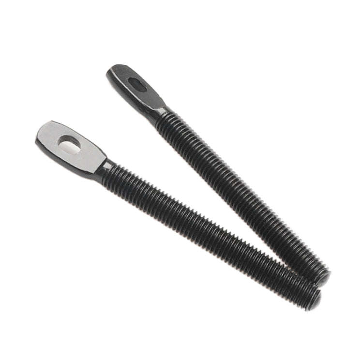 Universal Car Aluminum Alloy Mount Hood Pin Bonnet Lock (Black)