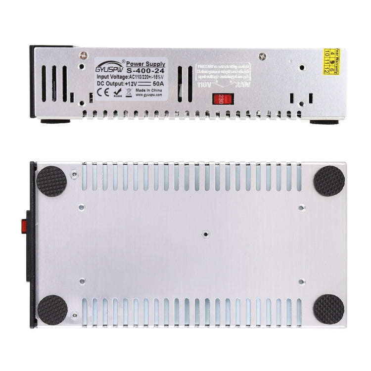 S-400-24 DC24V 400W 16.7A DIY Regulated DC Switching Power Supply Power Step-down Transformer wit...