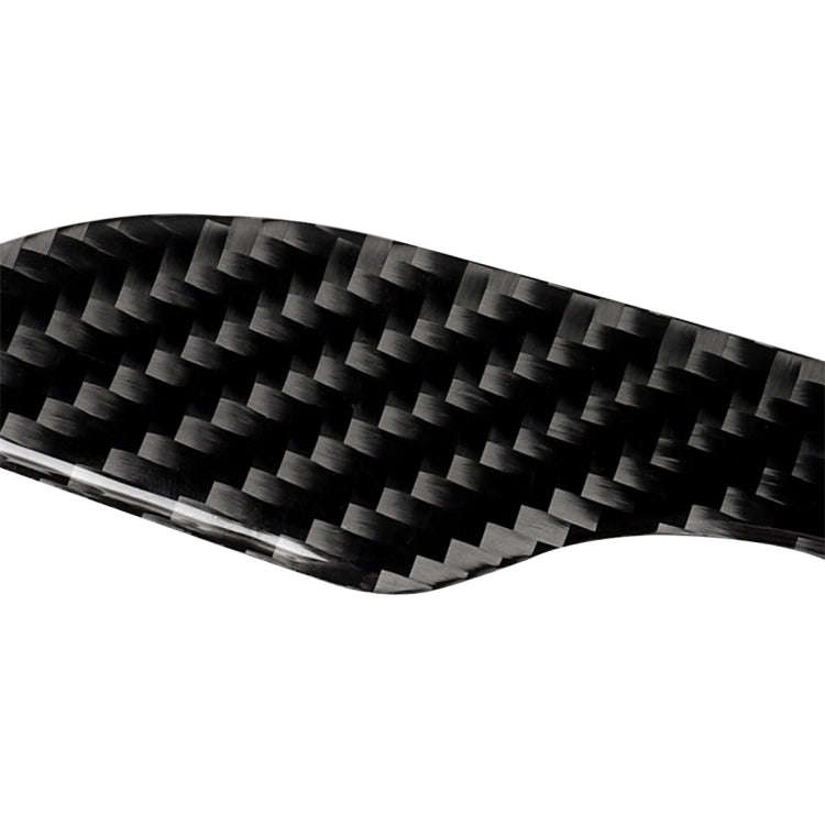 4 PCS Carbon Fiber Car Outside Handle Decorative Sticker for Tesla Model 3