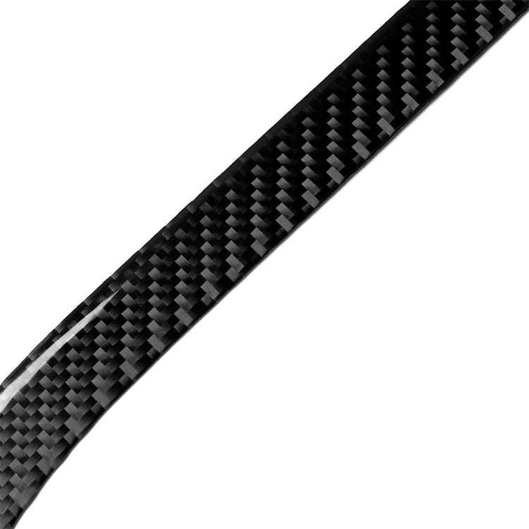 2 PCS Carbon Fiber Car Rear Fog Lamps Decorative Sticker for Tesla Model X
