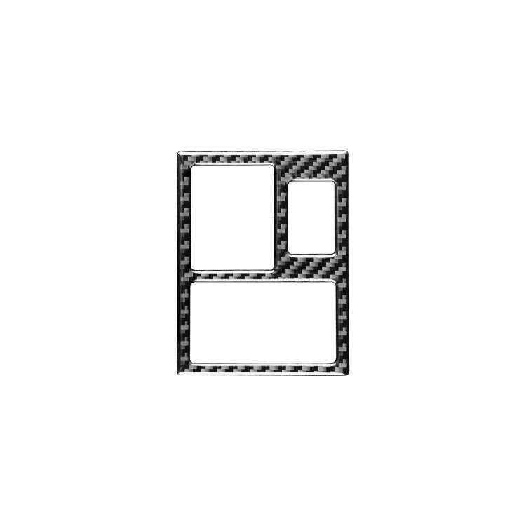 Carbon Fiber Car Rearview Mirror Adjustment Switch Frame Decorative Sticker for Toyota Old RAV4 2...