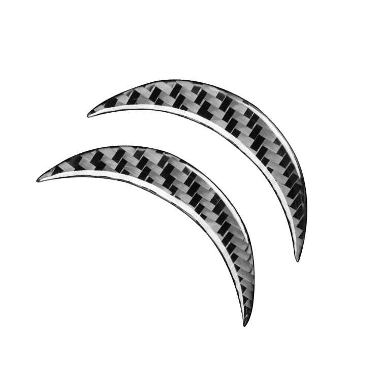Carbon Fiber Car Steering Wheel Label Decorative Sticker for Toyota Old RAV4 2006-2013,Left and R...