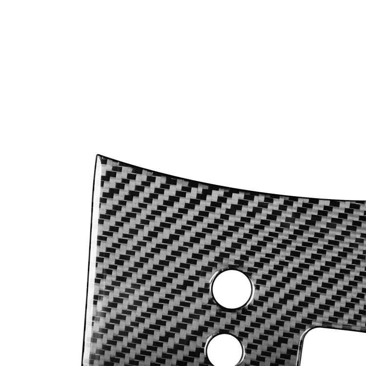 Carbon Fiber Car Gear Panel Decorative Sticker for Toyota Old RAV4 2006-2013,Left Drive