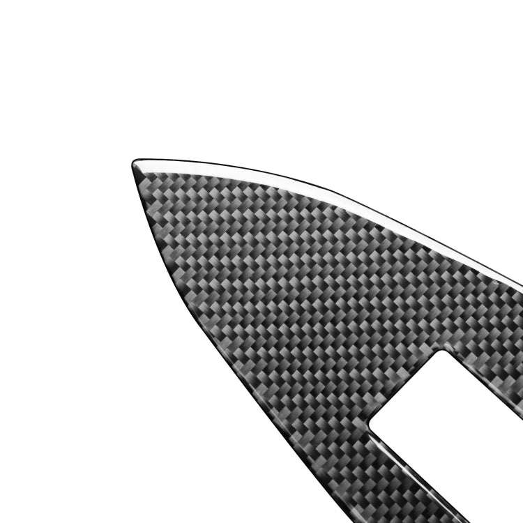 Carbon Fiber Car Lifting Panel Decorative Sticker for Toyota Old RAV4 2006-2013,Left Drive