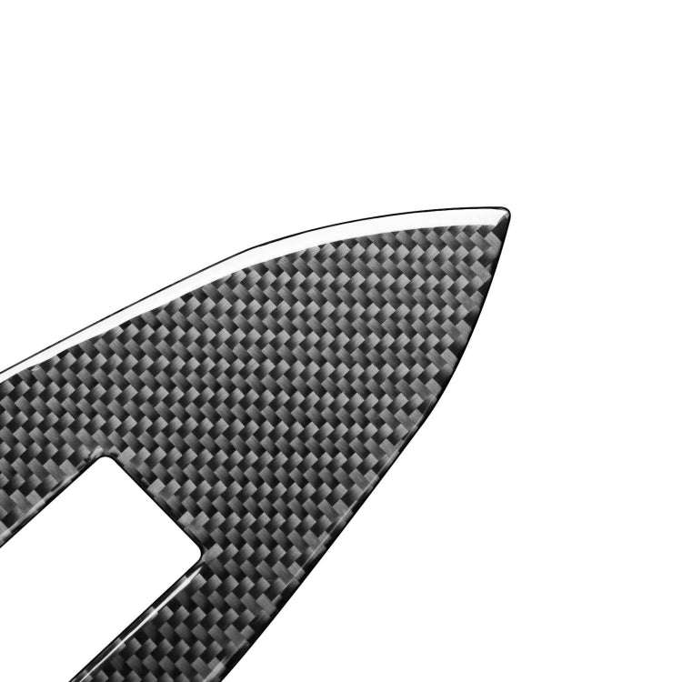 Carbon Fiber Car Lifting Panel Decorative Sticker for Toyota Old RAV4 2006-2013,Right Drive