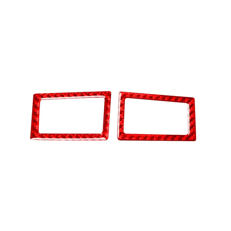 2 PCS / Set Carbon Fiber Car Dashboard Air Outlet Decorative Sticker for Toyota Corolla 2014-2018...