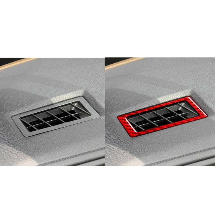 2 PCS / Set Carbon Fiber Car Dashboard Air Outlet Decorative Sticker for Toyota Corolla 2014-2018...