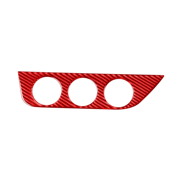 Carbon Fiber Car Air Conditioner Switch Panel A Decorative Sticker for Toyota Corolla 2014-2018,L...