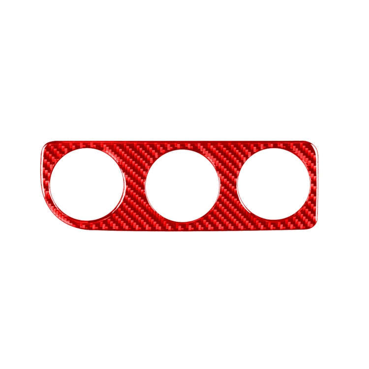 Carbon Fiber Car Air Conditioner Switch Panel B Decorative Sticker for Toyota Corolla 2014-2018,R...