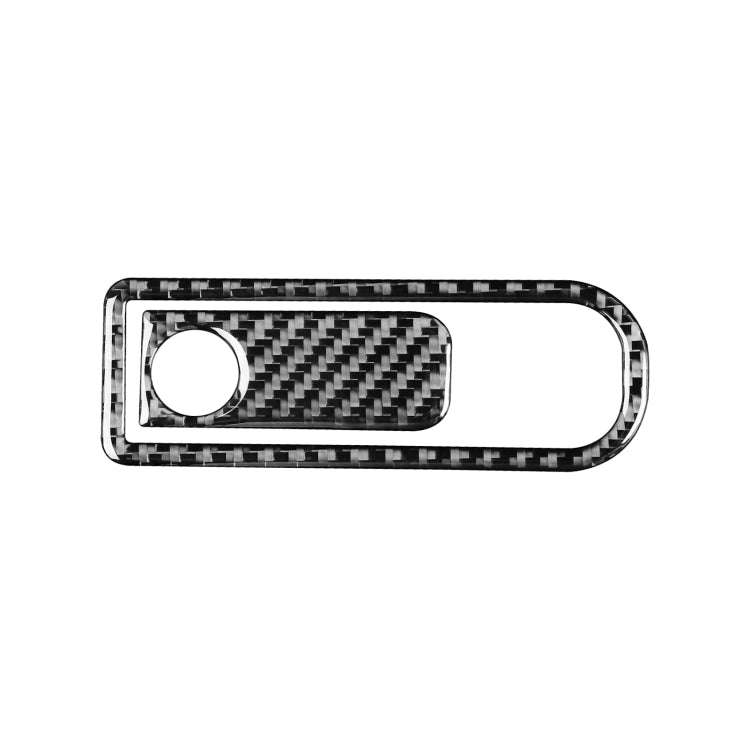 2 PCS / Set Carbon Fiber Car Glove Box Switch Decorative Sticker for Mercedes-Benz B-Class 2019 /...