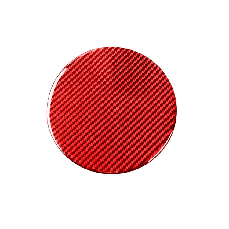 Carbon Fiber Car Fuel Tank Cap Decorative Sticker for Toyota Tundra 2014-2018,Left and Right Driv...