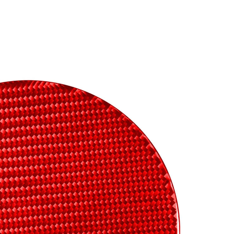 Carbon Fiber Car Fuel Tank Cap Decorative Sticker for Toyota Tundra 2014-2018,Left and Right Driv...