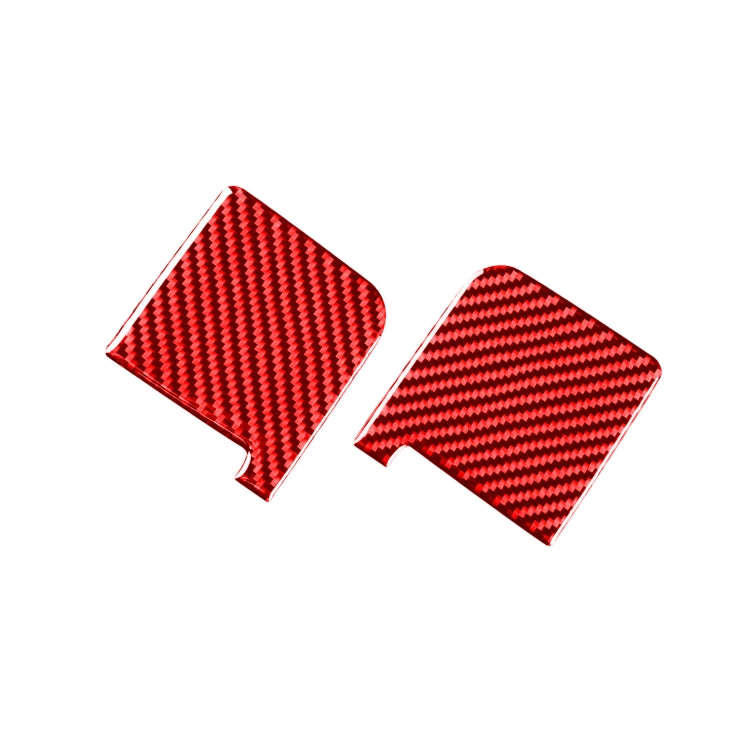 4 PCS / Set Carbon Fiber Car Inner Door Bowl Decorative Sticker for Toyota Tundra 2014-2018,Left ...