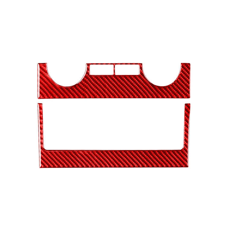 Carbon Fiber Car Central Control Air Conditioner Switch Panel Decorative Sticker for Toyota Tundr...