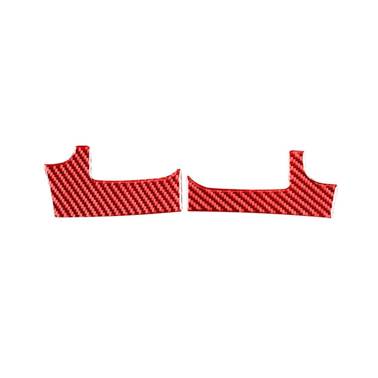 2 PCS / Set Carbon Fiber Car Dashboard Air Outlet Decorative Sticker for Toyota Tundra 2014-2018,...