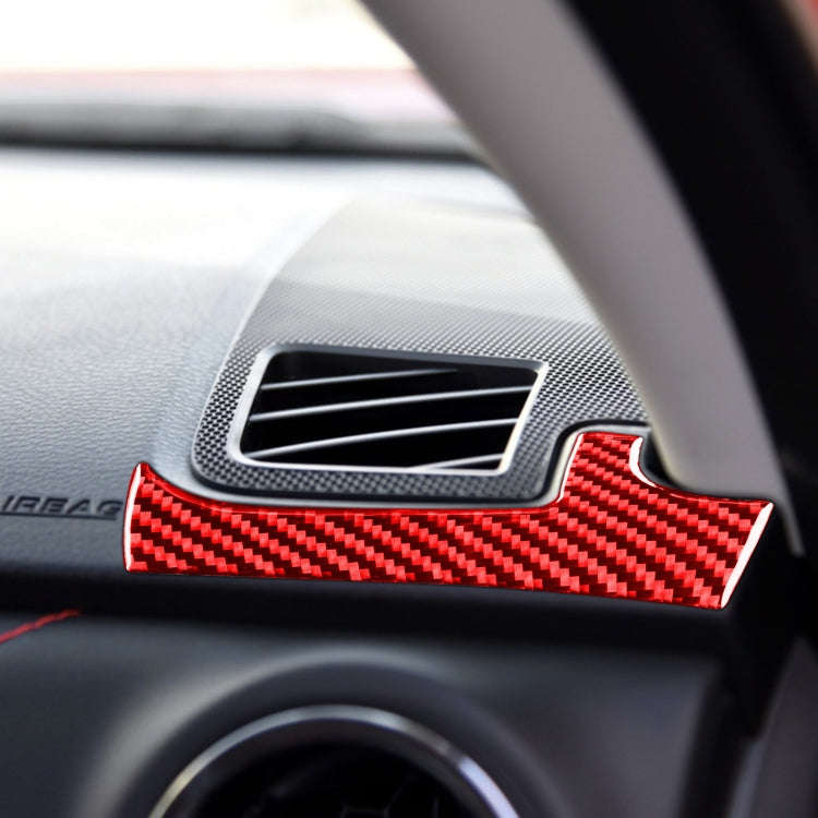 2 PCS / Set Carbon Fiber Car Dashboard Air Outlet Decorative Sticker for Toyota Tundra 2014-2018,...