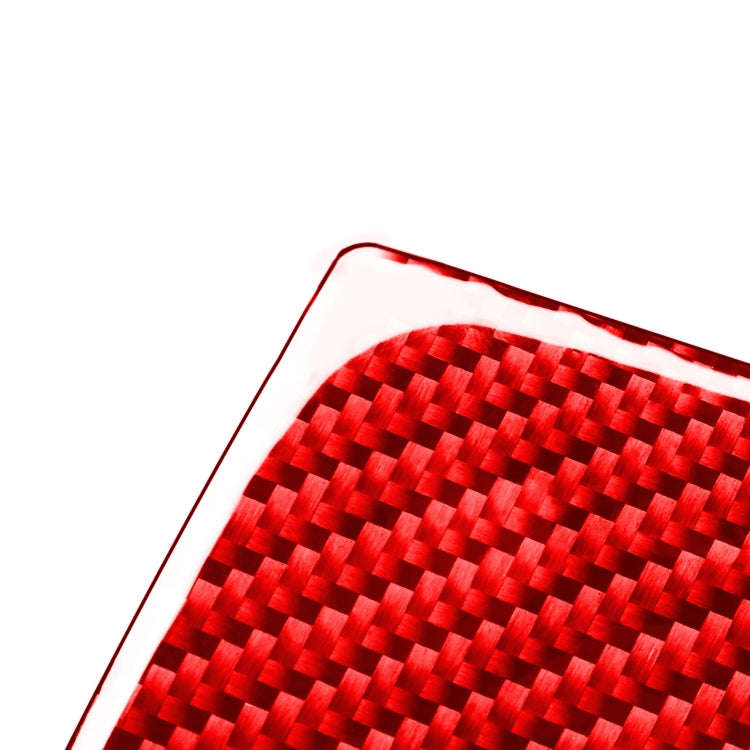 4 PCS / Set Carbon Fiber Car Rear Seat Adjustment Panel Decorative Sticker for Toyota Tundra 2014...