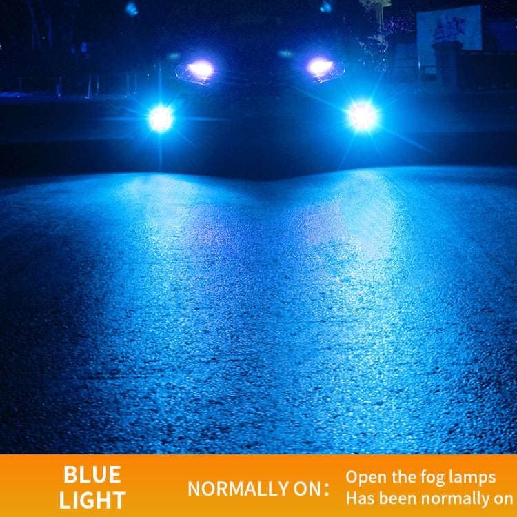 1 Pair H7 27W / DC12V Car Aluminum Alloy LED Headlight (Blue Light)