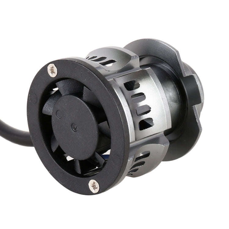1 Pair H7 27W / DC12V Car Aluminum Alloy Flashing LED Headlight (White Light)